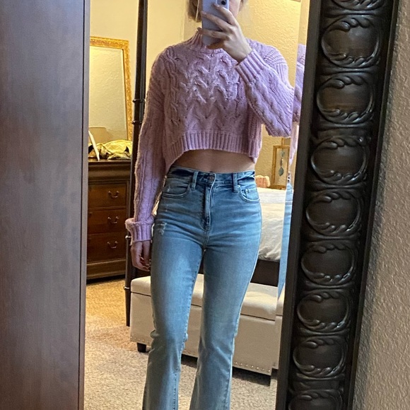 NWT xs/s Cropped Sweater - Picture 5 of 7